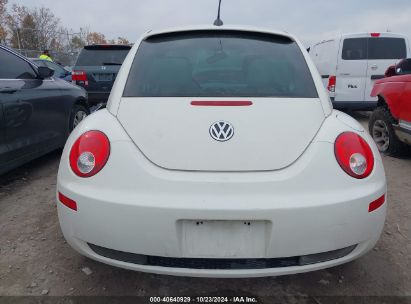 Lot #2995298090 2008 VOLKSWAGEN NEW BEETLE BLACK TIE EDITION/TRIPLE WHITE