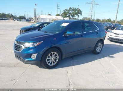 Lot #2991586633 2020 CHEVROLET EQUINOX FWD LT 1.5L TURBO