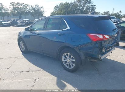 Lot #2991586633 2020 CHEVROLET EQUINOX FWD LT 1.5L TURBO