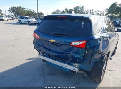 Lot #2991586633 2020 CHEVROLET EQUINOX FWD LT 1.5L TURBO