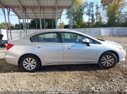 Lot #2991586624 2012 HONDA CIVIC SDN LX