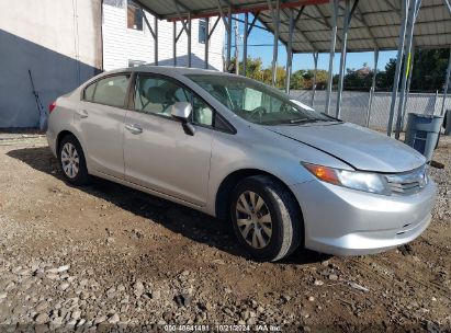 Lot #2991586624 2012 HONDA CIVIC SDN LX