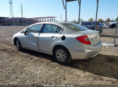 Lot #2991586624 2012 HONDA CIVIC SDN LX