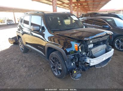 Lot #2997781638 2021 JEEP RENEGADE 80TH ANNIVERSARY 4X4