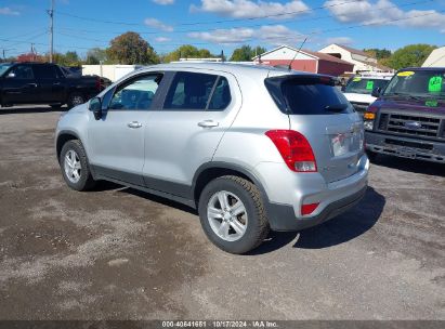 Lot #2995298070 2020 CHEVROLET TRAX LS