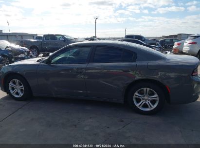 Lot #3045360761 2019 DODGE CHARGER SXT RWD