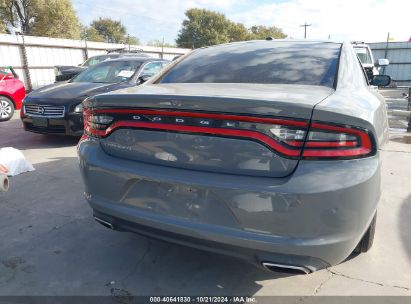 Lot #3045360761 2019 DODGE CHARGER SXT RWD