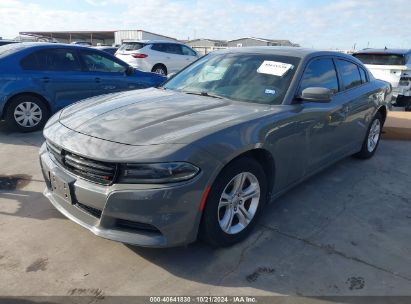 Lot #3045360761 2019 DODGE CHARGER SXT RWD