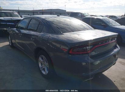 Lot #3045360761 2019 DODGE CHARGER SXT RWD