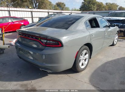 Lot #3045360761 2019 DODGE CHARGER SXT RWD