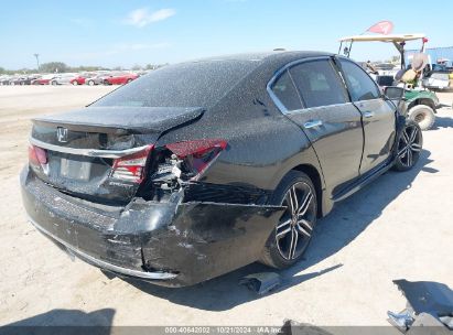 Lot #2992830097 2017 HONDA ACCORD SPORT