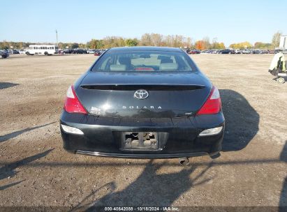 Lot #2995298049 2008 TOYOTA CAMRY SOLARA SE V6