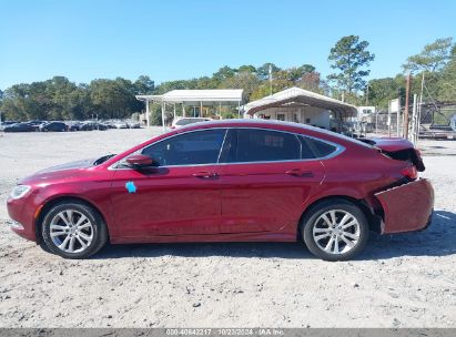 Lot #2995298047 2015 CHRYSLER 200 LIMITED