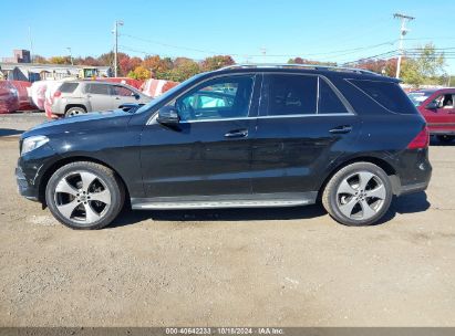 Lot #3005348371 2017 MERCEDES-BENZ GLE 350 4MATIC