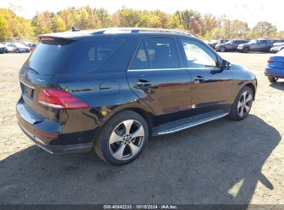 Lot #3005348371 2017 MERCEDES-BENZ GLE 350 4MATIC