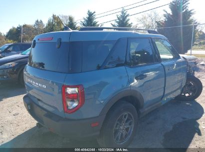 Lot #3037131366 2022 FORD BRONCO SPORT BIG BEND