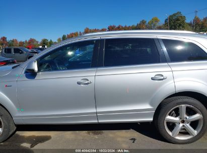 Lot #3035075636 2014 AUDI Q7 3.0T S LINE PRESTIGE