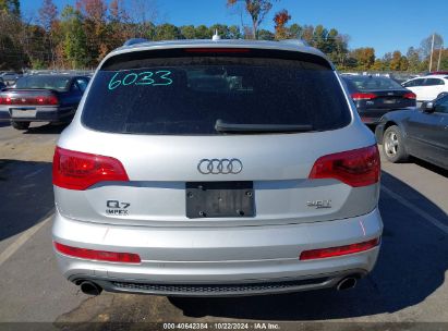 Lot #3035075636 2014 AUDI Q7 3.0T S LINE PRESTIGE