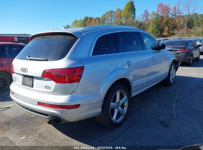 Lot #3035075636 2014 AUDI Q7 3.0T S LINE PRESTIGE