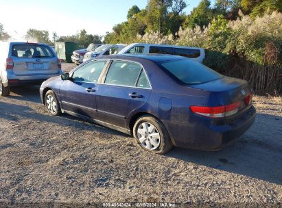 Lot #3047411933 2004 HONDA ACCORD 2.4 LX