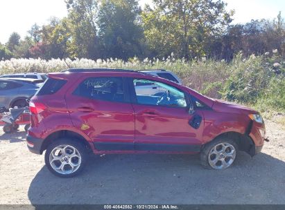 Lot #3007841870 2022 FORD ECOSPORT SE