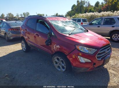 Lot #3007841870 2022 FORD ECOSPORT SE