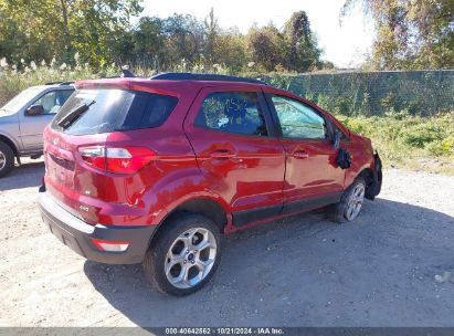 Lot #3007841870 2022 FORD ECOSPORT SE