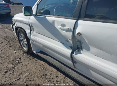 Lot #3006595847 2006 TOYOTA HIGHLANDER HYBRID LIMITED V6