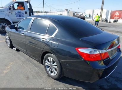 Lot #3006596285 2014 HONDA ACCORD LX