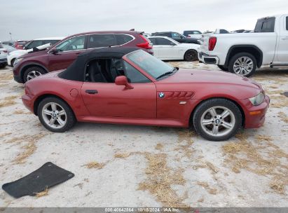 Lot #2995298026 2001 BMW Z3 2.5I