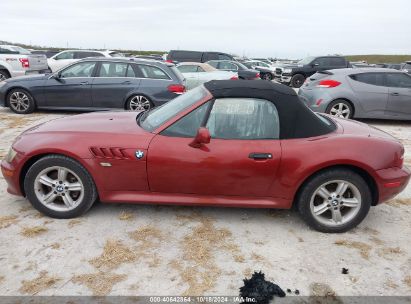 Lot #2995298026 2001 BMW Z3 2.5I