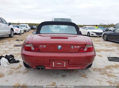 Lot #2995298026 2001 BMW Z3 2.5I