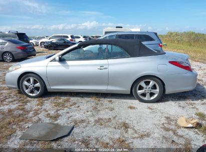 Lot #3006595843 2007 TOYOTA CAMRY SOLARA SLE