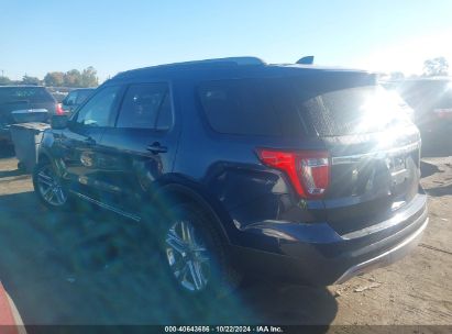 Lot #2992823591 2017 FORD EXPLORER XLT