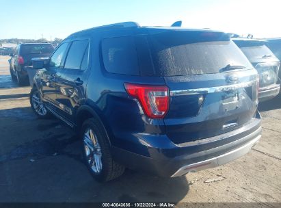 Lot #2992823591 2017 FORD EXPLORER XLT