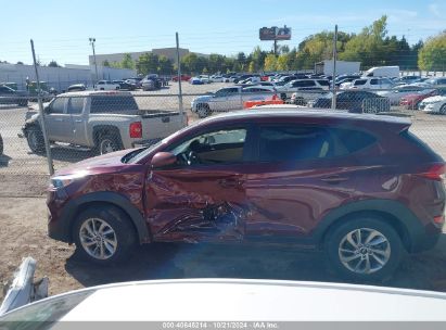 Lot #3035085871 2018 HYUNDAI TUCSON SEL