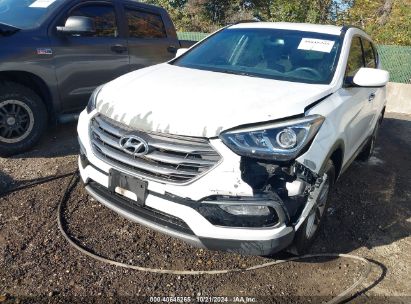 Lot #3021950367 2017 HYUNDAI SANTA FE SPORT 2.4L