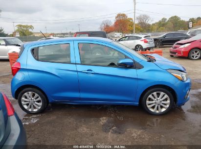 Lot #2995298248 2016 CHEVROLET SPARK 1LT CVT