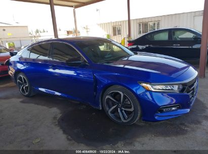 Lot #3036722004 2018 HONDA ACCORD SPORT