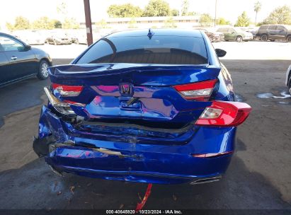 Lot #3036722004 2018 HONDA ACCORD SPORT