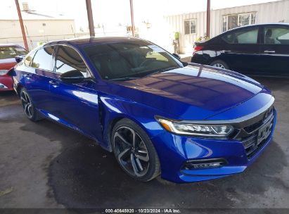 Lot #3036722004 2018 HONDA ACCORD SPORT