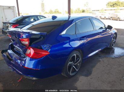 Lot #3036722004 2018 HONDA ACCORD SPORT