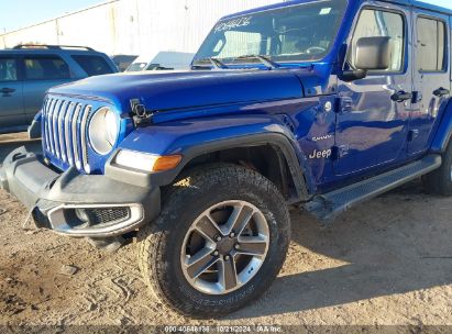 Lot #2995298216 2018 JEEP WRANGLER UNLIMITED SAHARA 4X4