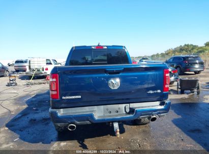 Lot #3035085862 2019 RAM 1500 LARAMIE  4X4 5'7 BOX