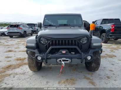 Lot #3042571092 2019 JEEP WRANGLER UNLIMITED SAHARA 4X4