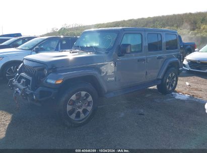 Lot #3042571092 2019 JEEP WRANGLER UNLIMITED SAHARA 4X4