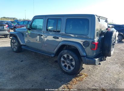 Lot #3042571092 2019 JEEP WRANGLER UNLIMITED SAHARA 4X4