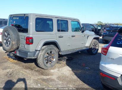 Lot #3042571092 2019 JEEP WRANGLER UNLIMITED SAHARA 4X4