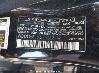 Lot #3005348570 2008 MERCEDES-BENZ C 300