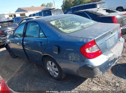 Lot #2995298160 2003 TOYOTA CAMRY LE